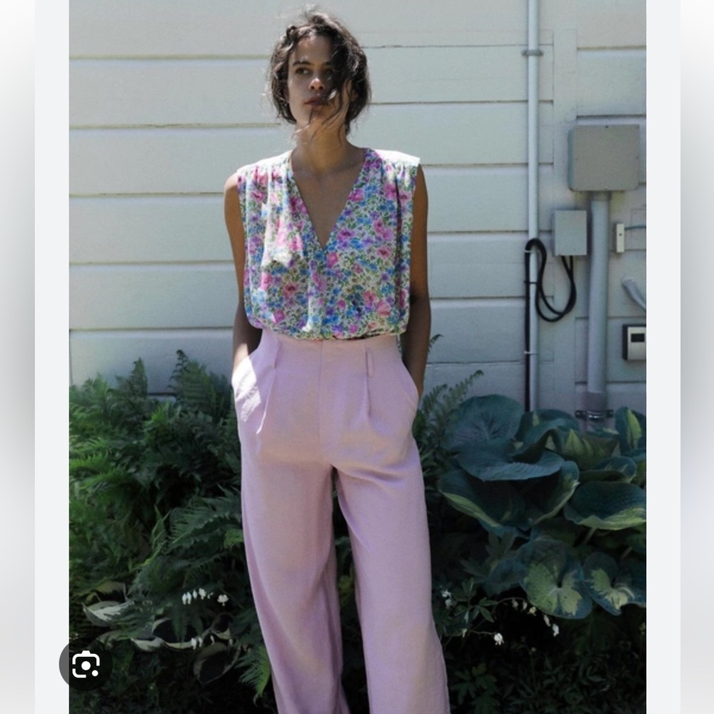 Zara florar bodysuit